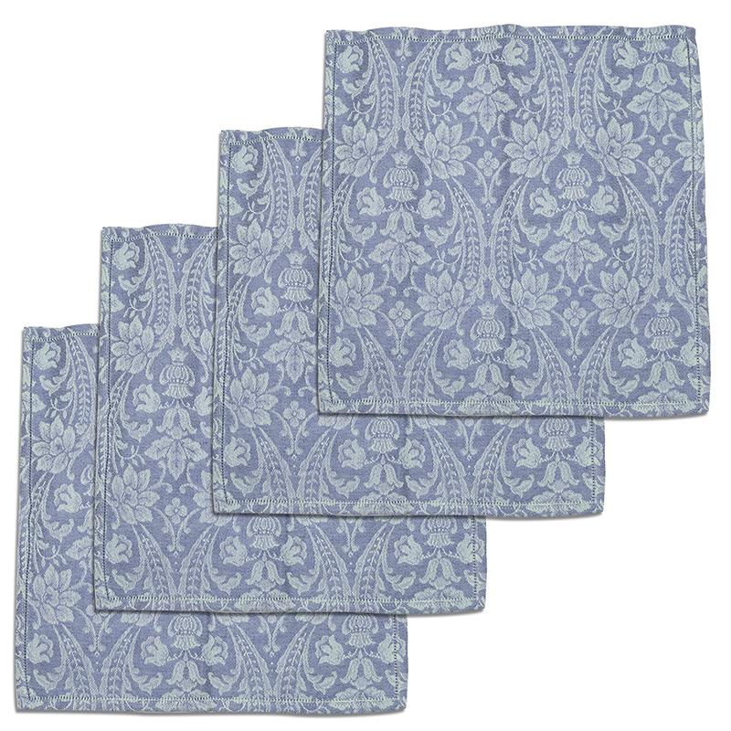 Giardino Busatti Italian Linen Napkins (blue)